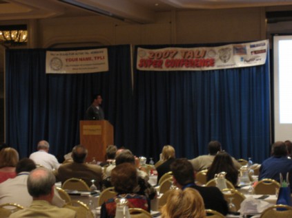 Steven Rambam speaking at TALI 2007