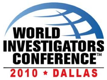 World Investigators Conference 2010 Dallas Texas USA